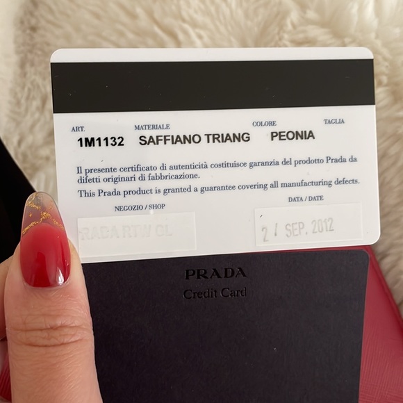 💕 AUTHENTIC PRADA rose pink gold large wallet - Picture 13 of 15